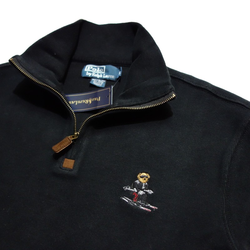 楽天市場】Polo Ralph Lauren ポロベアーハーフジップスウェット ポロ