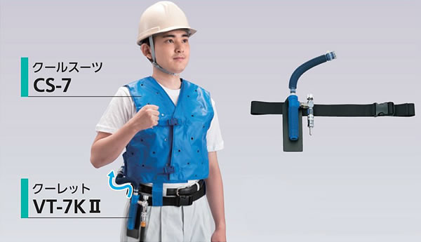 楽天市場】【熱中症対策/暑さ対策】重松 個人用冷却器 クーレット専用