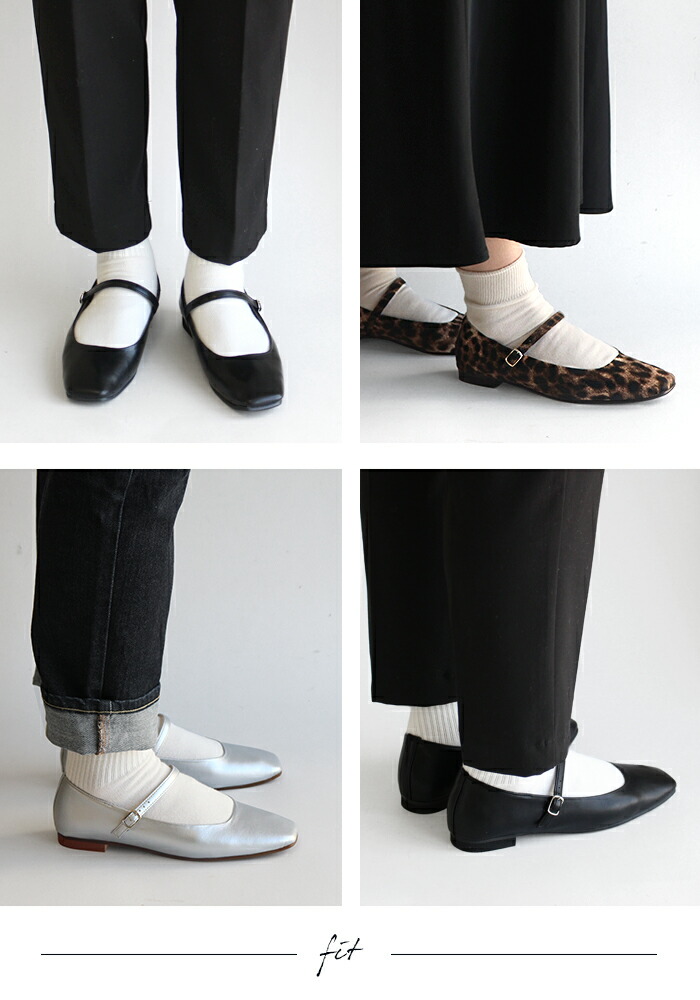 楽天市場】【日本製】新色追加 スクエアトゥ ストラップシューズ