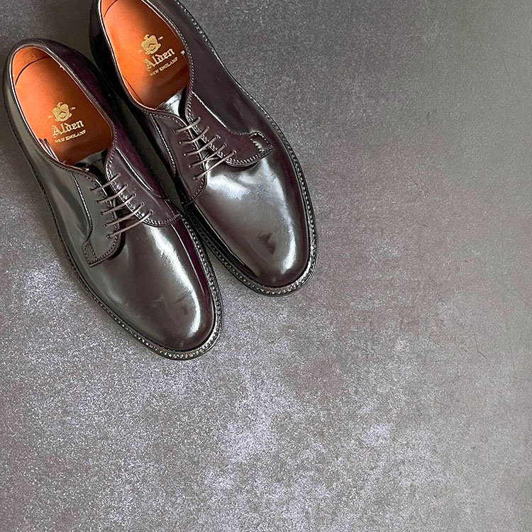 楽天市場】Alden オールデン PLANE TOE CORDOVAN プレーントゥ コード