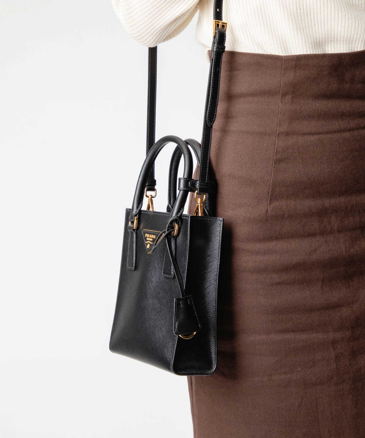 楽天市場】プラダ PRADA 1BA358 NZV ショルダーバッグ SAFFIANO MINI