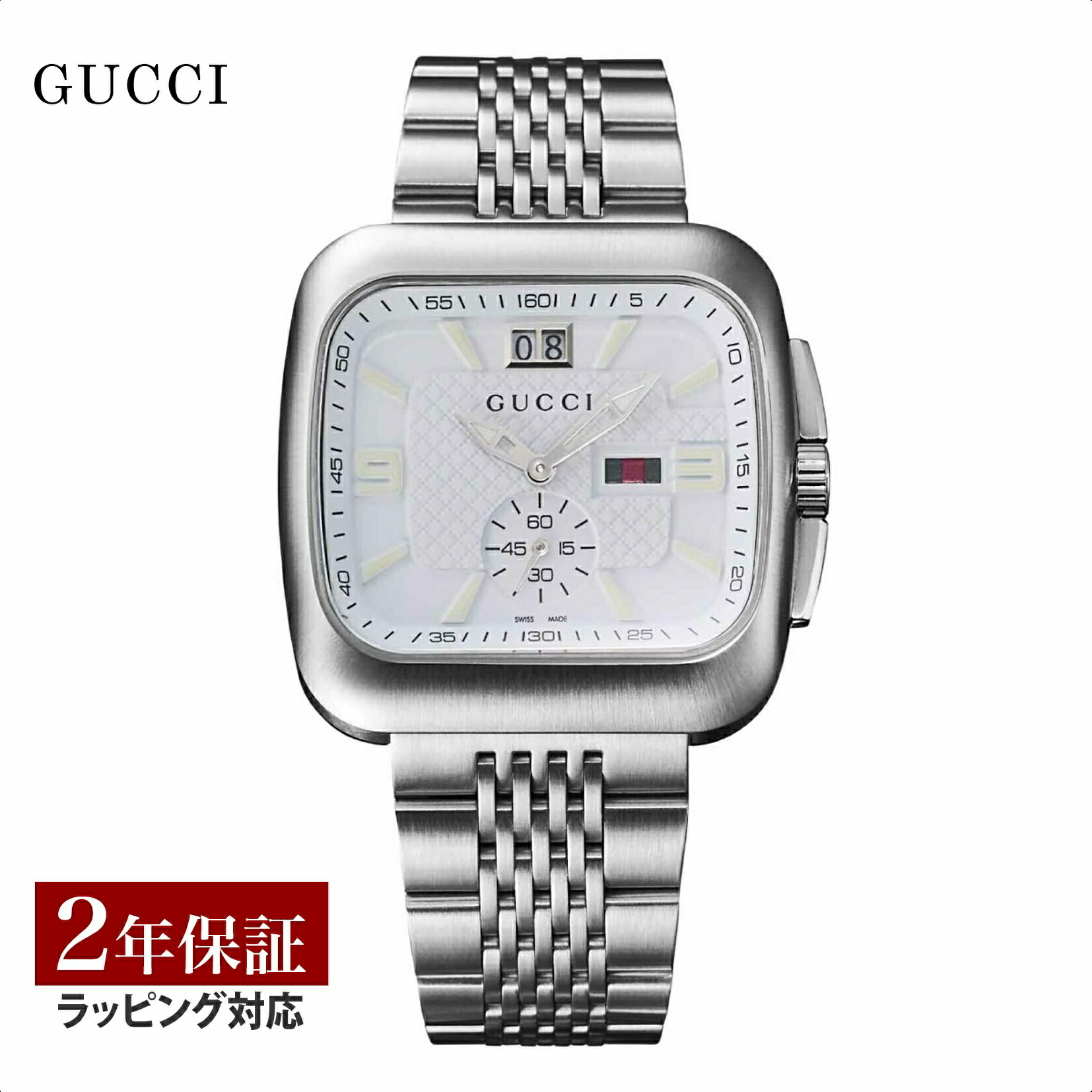 楽天市場】メンズ腕時計（ブランドグッチ・文字盤形状正方形（スクエア