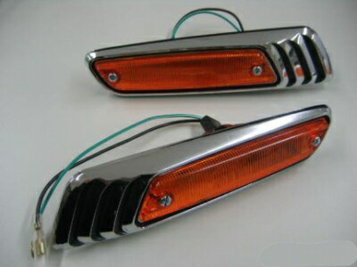 楽天市場】ローレルウインカー左右セット オレンジ/クリア 12V