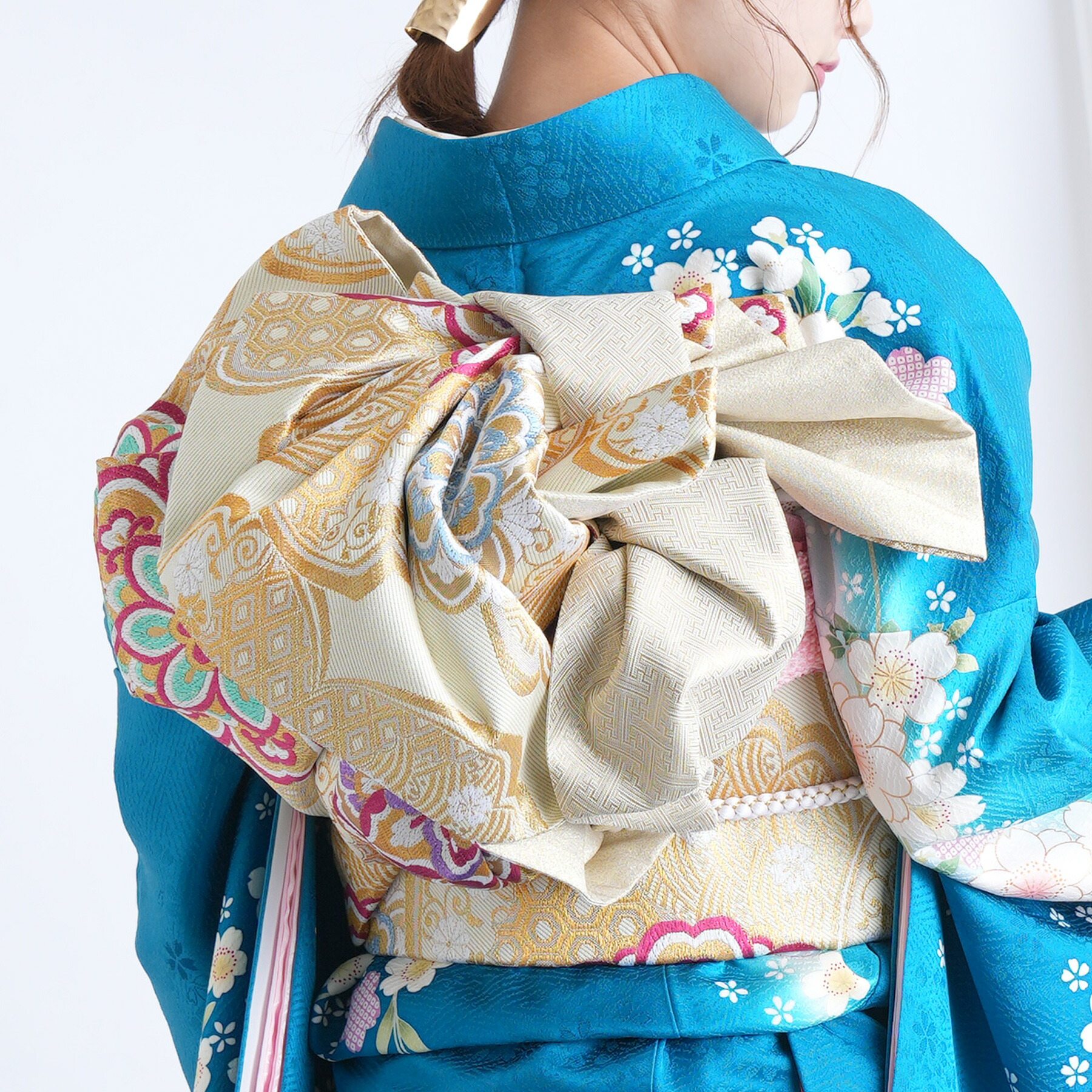 楽天市場】【レンタル】【振袖 正絹着物+正絹袋帯 21点セット 絵羽