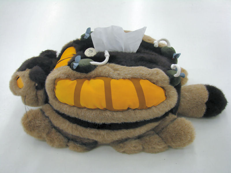 楽天市場】となりのトトロ ティッシュケース(ネコバス) : わたしの器