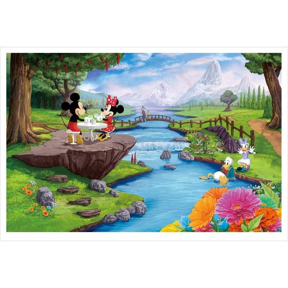 楽天市場】ディズニー 版画 ミッキー ミニー青空の下で 9107 額模様