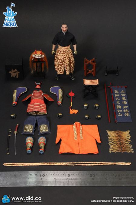 楽天市場】【DID】XJ80013 1/12 Palm Hero Japan Samurai Series