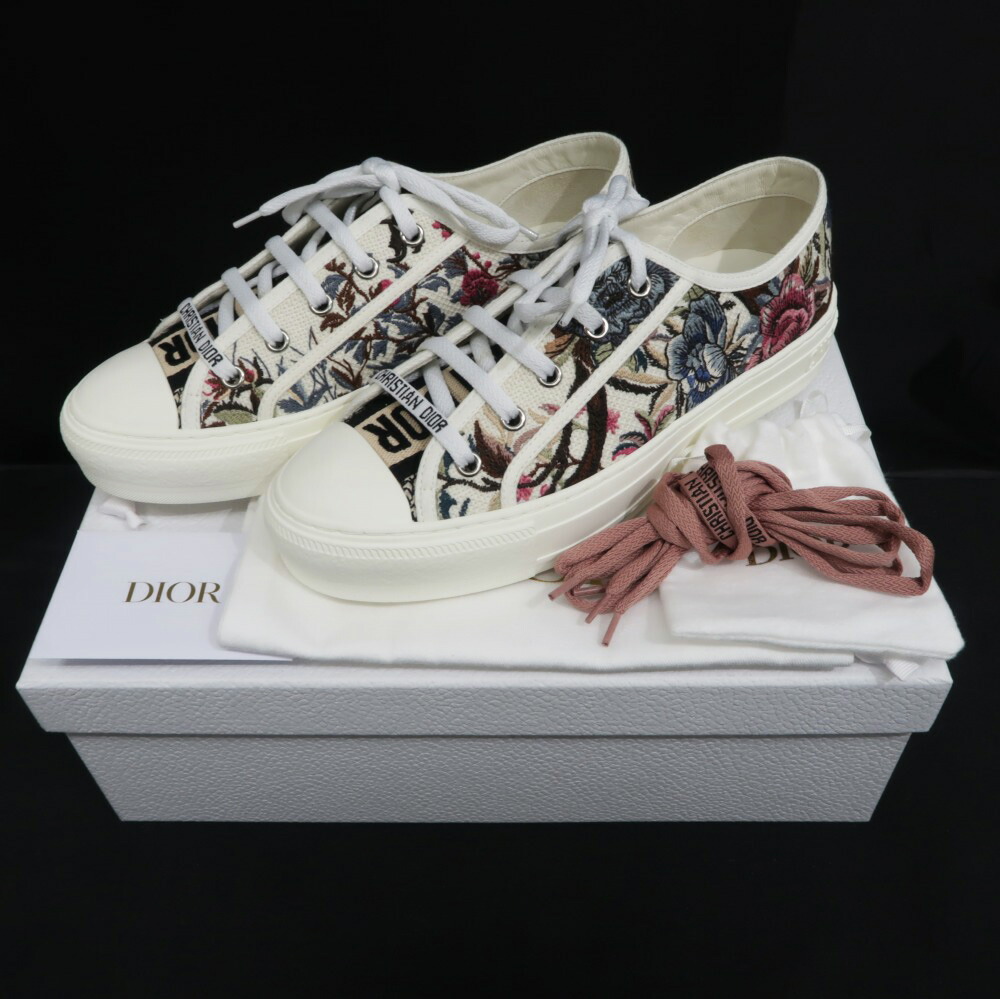 楽天市場】【名東】【CHRISTIAN DIOR】ディオール 花柄 刺繍