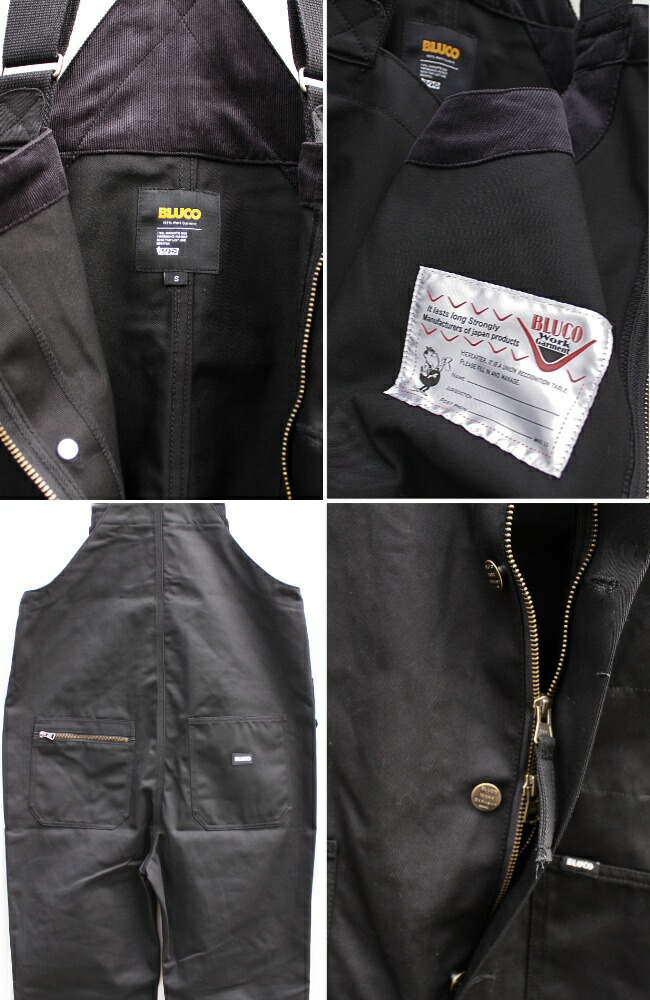 楽天市場】3/4～再入荷予定！BLUCO ブルコ オーバーオール メンズ