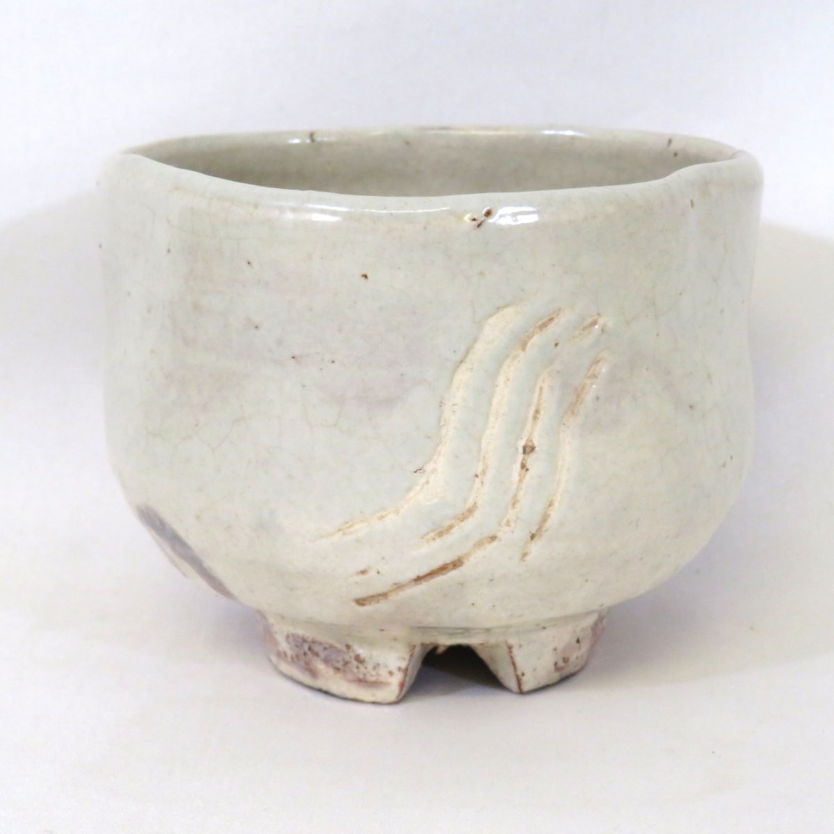 楽天市場】【二月の特売品】蓮光山 守繁栄徹作 萩焼 金海 茶碗 茶道具