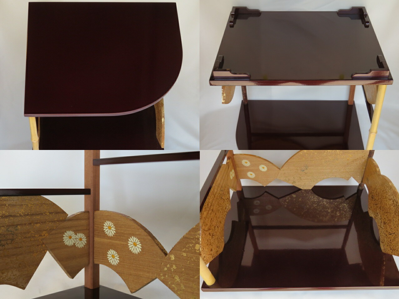 楽天市場】（八月☆特売品）鵬雲斎好写 固定式 寿扇棚USED 茶道具