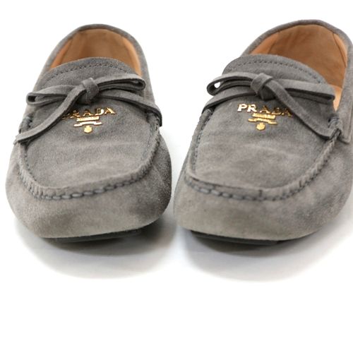 楽天市場】PRADA プラダ 20AW スエード モカシン ドライビング