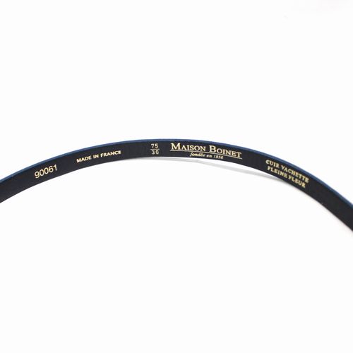 楽天市場】【中古】 MAISON BOINET メゾンボワネ レザーベルト 75/30