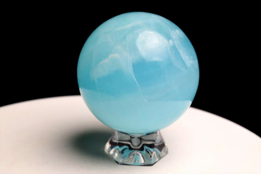 楽天市場】◇1点のみ◇ EXグレード カリビアンカルサイト 丸玉 置物