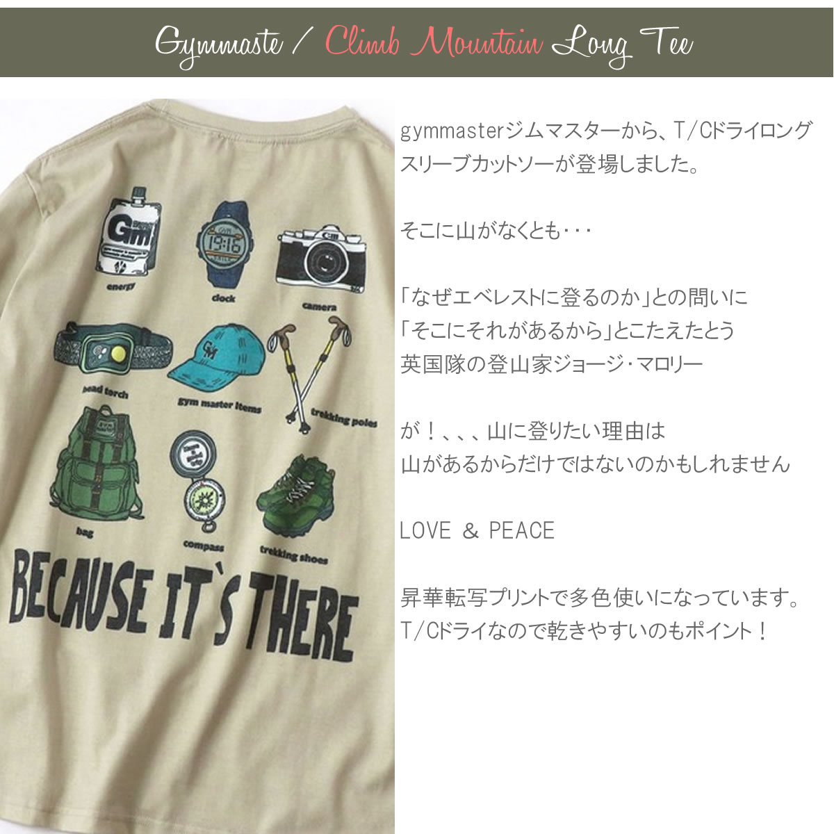 楽天市場】プリントTシャツ ジムマスター Gym Master 5.8oz T/Cドライ