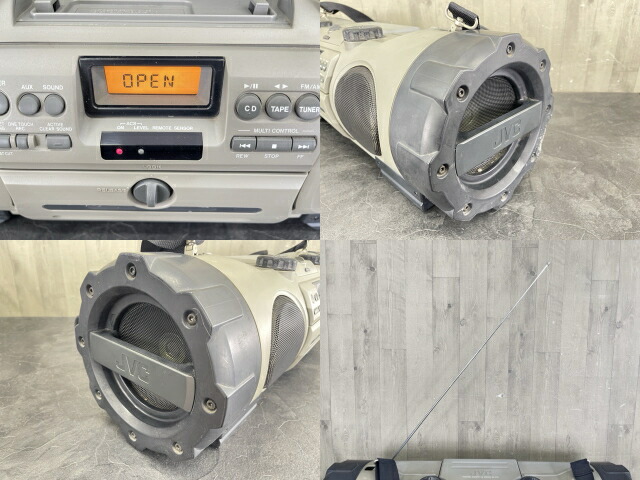 楽天市場】ビクター CDラジカセ 【中古】 VICTOR RV-X70 ドラムカン