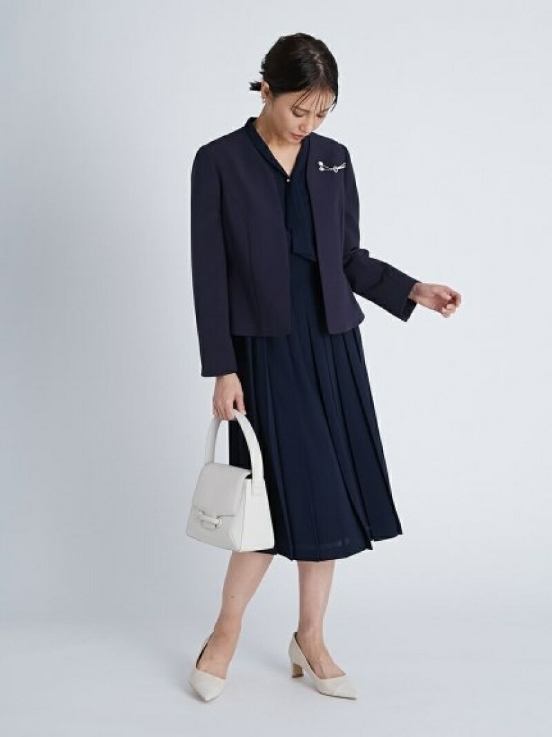 楽天市場】【SALE／50%OFF】ノーカラーペプラムジャケット CELFORD