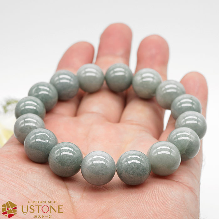 楽天市場】【目玉商品】【20％OFF】翡翠 ヒスイ ブレスレット 14mm