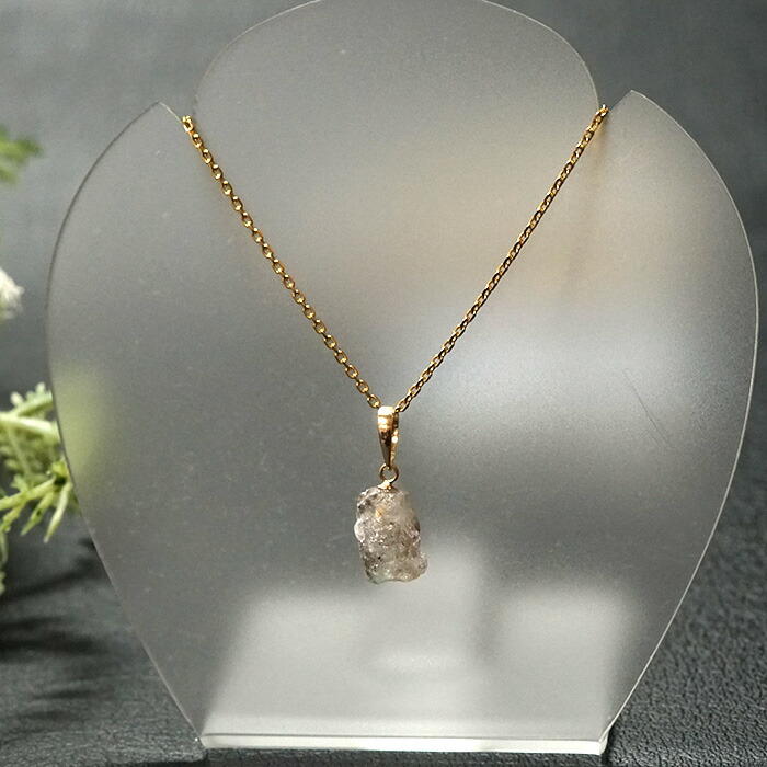 楽天市場】フェナカイト ペンダントトップ 原石 K18 ロシア産 天然石