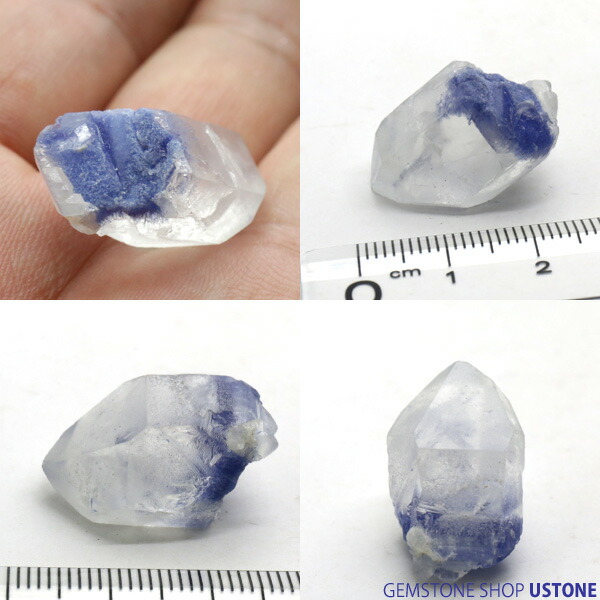 楽天市場】デュモルチェライト インクオーツ ブルールチル 原石 5.3g