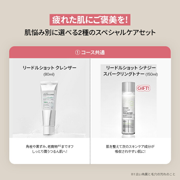 楽天市場】ND_【VT公式】【 リードル ケア セット 】リードルショット