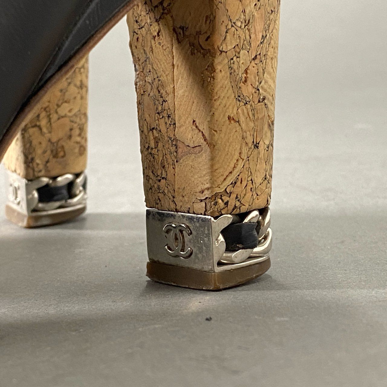 楽天市場】CHANEL シャネル ココマーク オープントゥ ショートブーツ