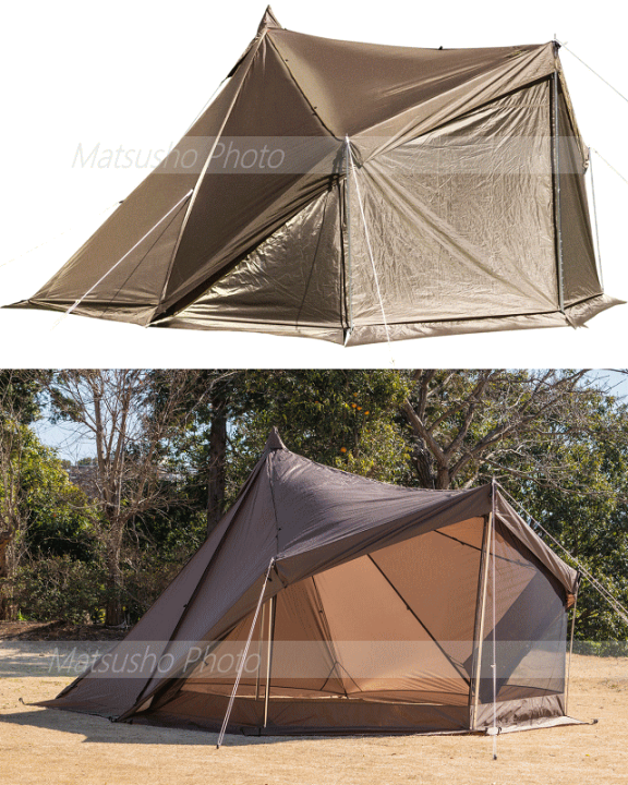 小川キャンパル タッソ tc メッシュスクリーンセット ワンポールテント