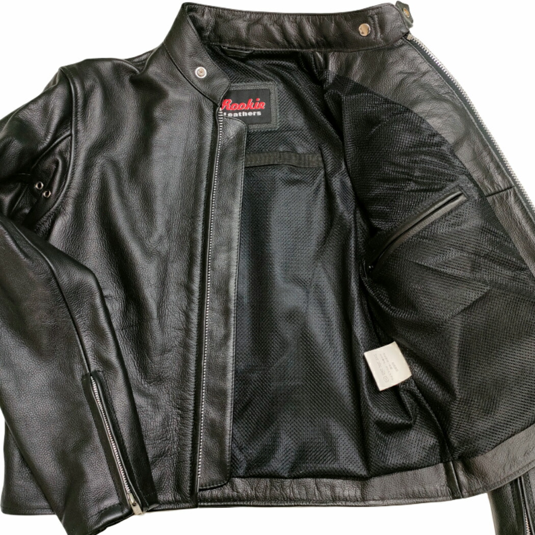 楽天市場】ルーキー ライダース レザージャケット ROOKIE RLJ-02N