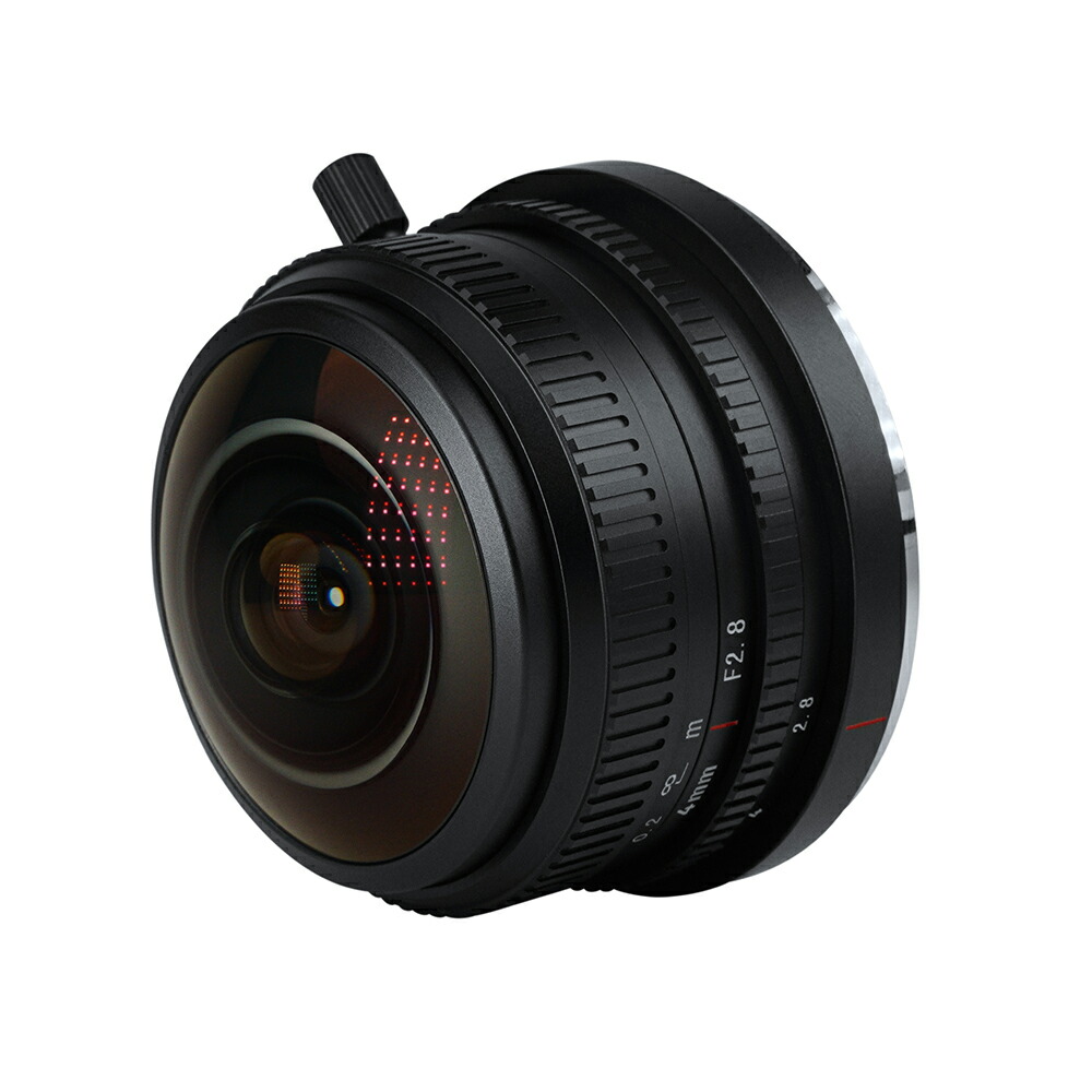 楽天市場】7artisans 4mm F2.8 APS-C 魚眼レンズ 225° 超広角