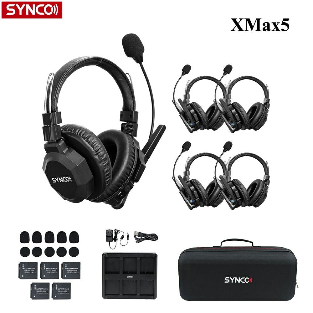 楽天市場】SYNCO Xtalk XMax5 XMax2 XMax1 ワイヤレスインカムヘッド