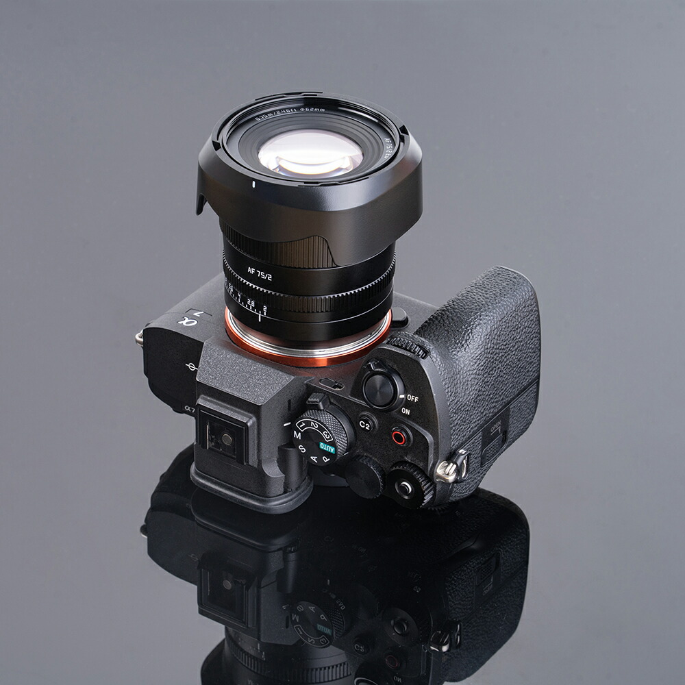 楽天市場】TTArtisan AF 75mm F2 FE Z L 単焦点レンズ フルサイズ 大