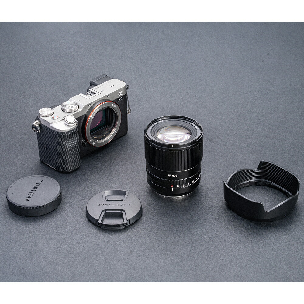 楽天市場】TTArtisan AF 75mm F2 FE Z L 単焦点レンズ フルサイズ 大