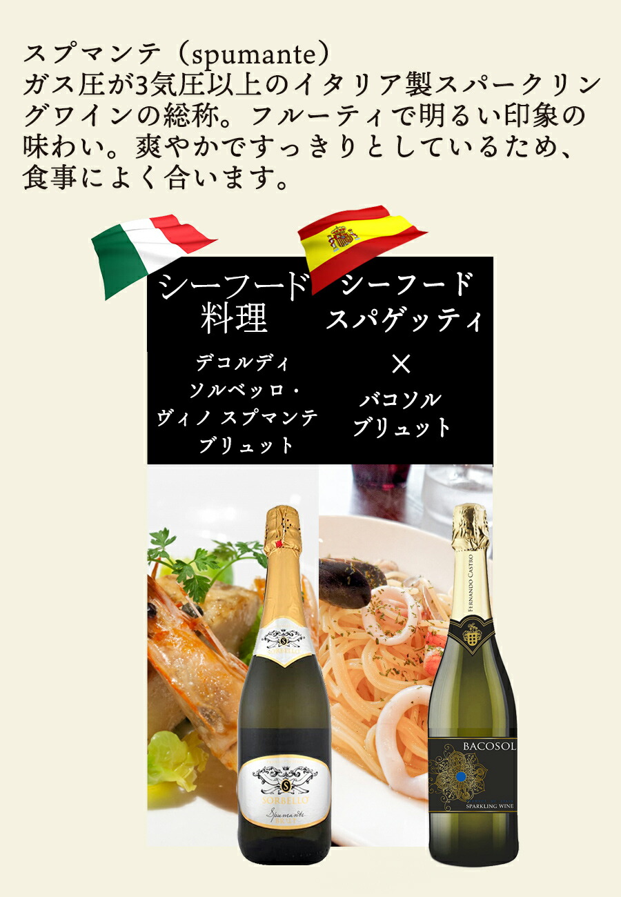 楽天市場】3/1【P10倍＆食フェス300円CP】当店人気の辛口泡セット