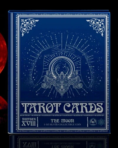 楽天市場】2024年 ニウエ タロットカード 月 1オンス シルバー
