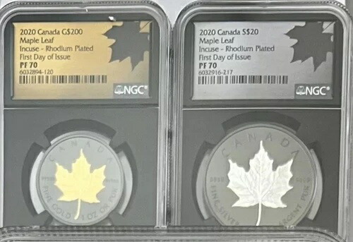 楽天市場】メイプルリーフ 金貨 2020の通販