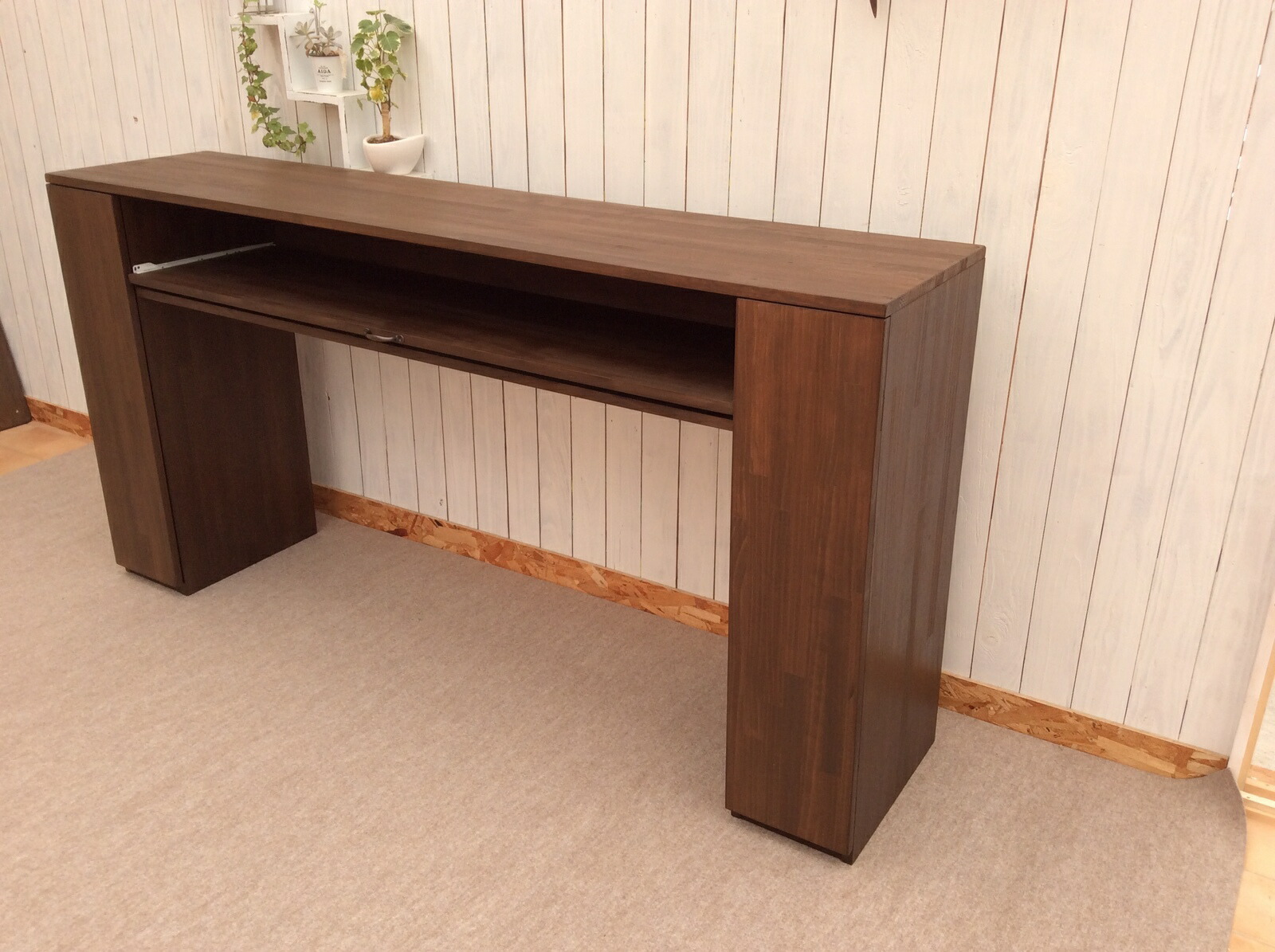 楽天市場】☆アンティーク/学習机/収納デスク/ピアノ台/作業台セット