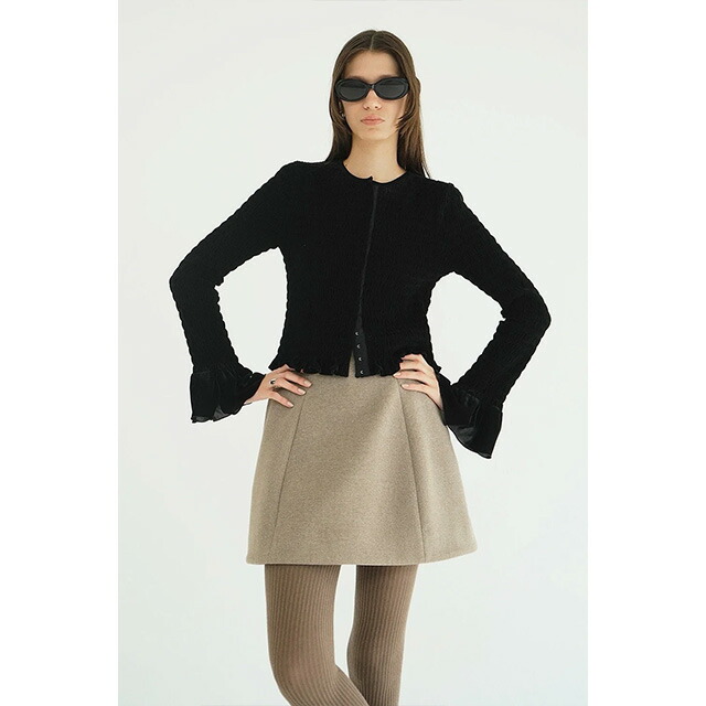 楽天市場】クラネ CLANE シャーリング デザイン ブラウス SHIRRING