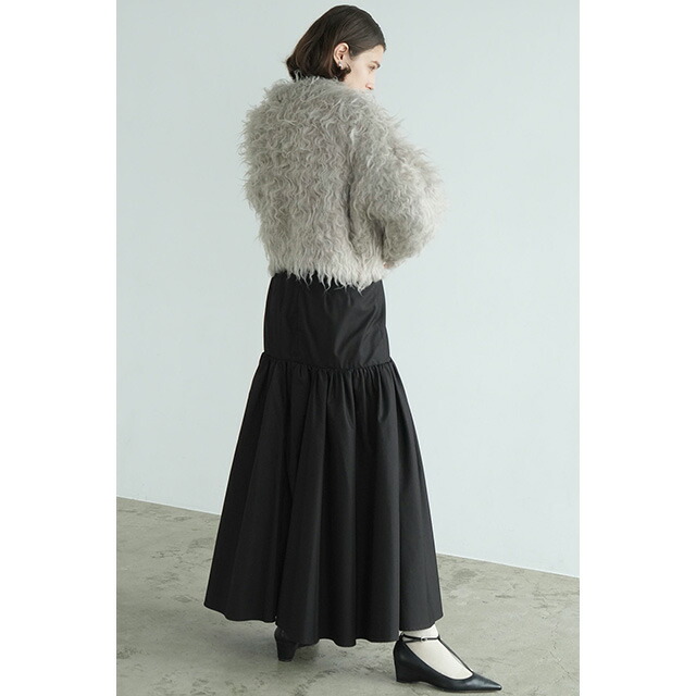 楽天市場】クラネ CLANE シャギー ショート ニット カーディガン