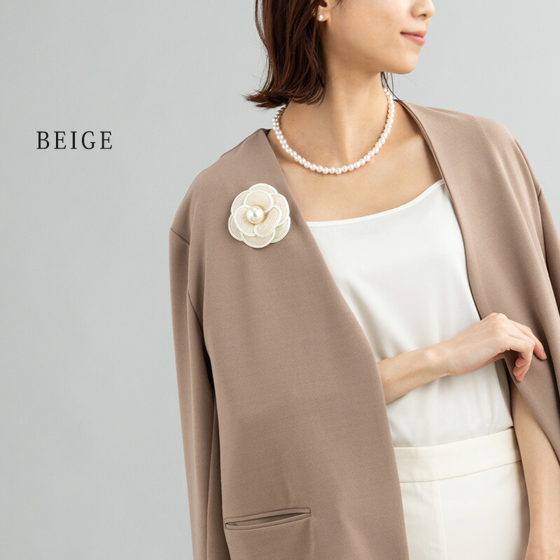 楽天市場】【2/28～3/1 20%OFFクーポン有】 コサージュ ブローチ 結婚