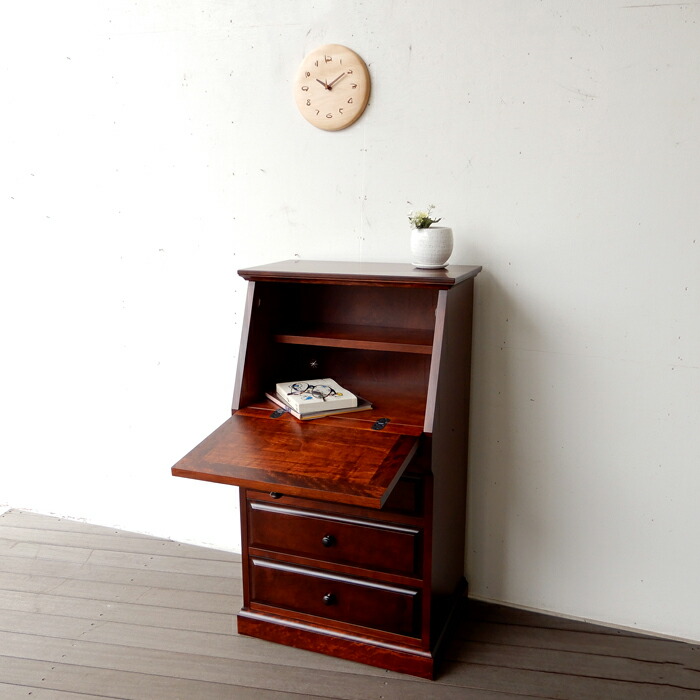 楽天市場】【大人のデスク】日本製 国産家具 樺無垢 カバ無垢