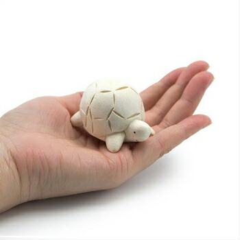 楽天市場】木彫りの置物 天然木 木彫り 置物 アニマル かわいい カメ