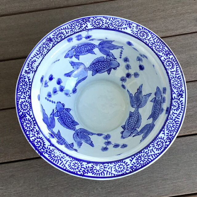 楽天市場】陶器鉢 水鉢 睡蓮鉢 メダカ鉢 金魚鉢 陶器 めだか鉢 鉢 陶器