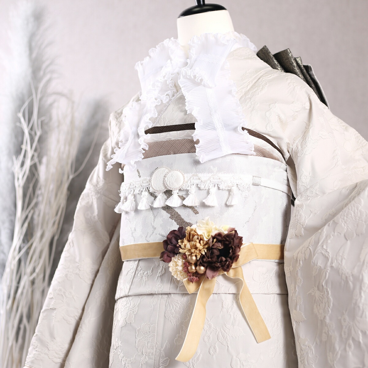 楽天市場】【ほぼ新品】振袖 9点フルセット M〜Lサイズ 振袖セット