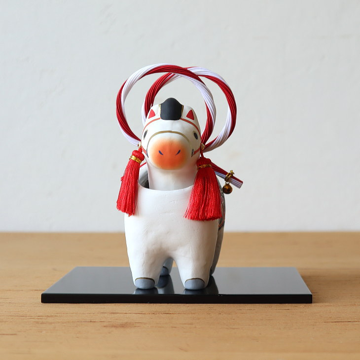 楽天市場】2026年 干支張子(午) 首振り雅午小 お正月飾り 干支 首振り