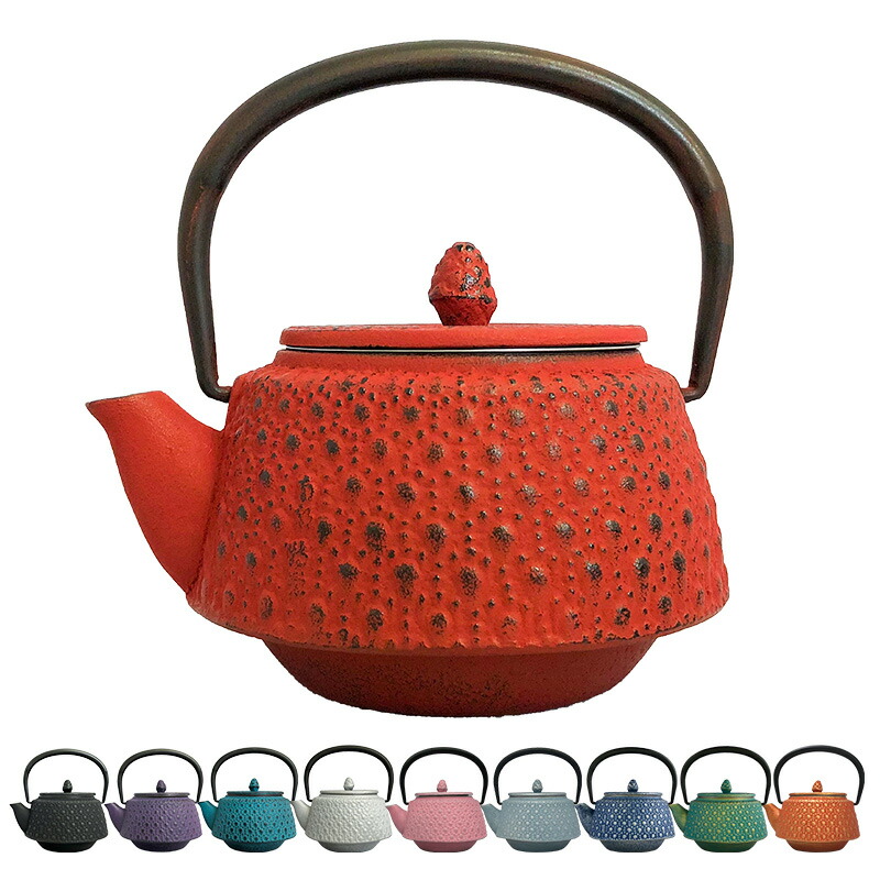 楽天市場】【直火不可】奥州 南部鉄器 急須 九重亀甲春色さくら