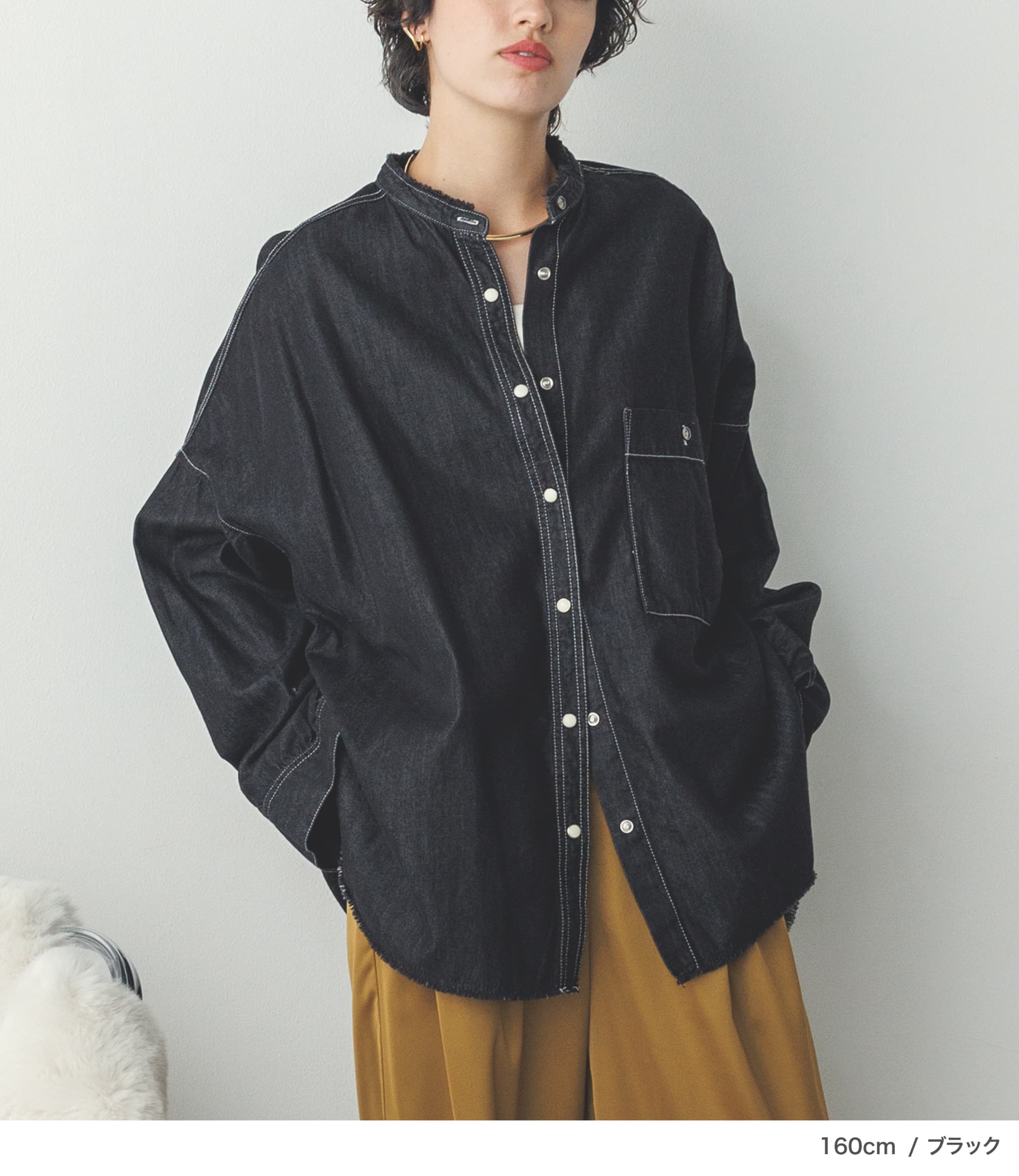 楽天市場】デニムオーバーサイズシャツ レディース 春 夏 秋 冬
