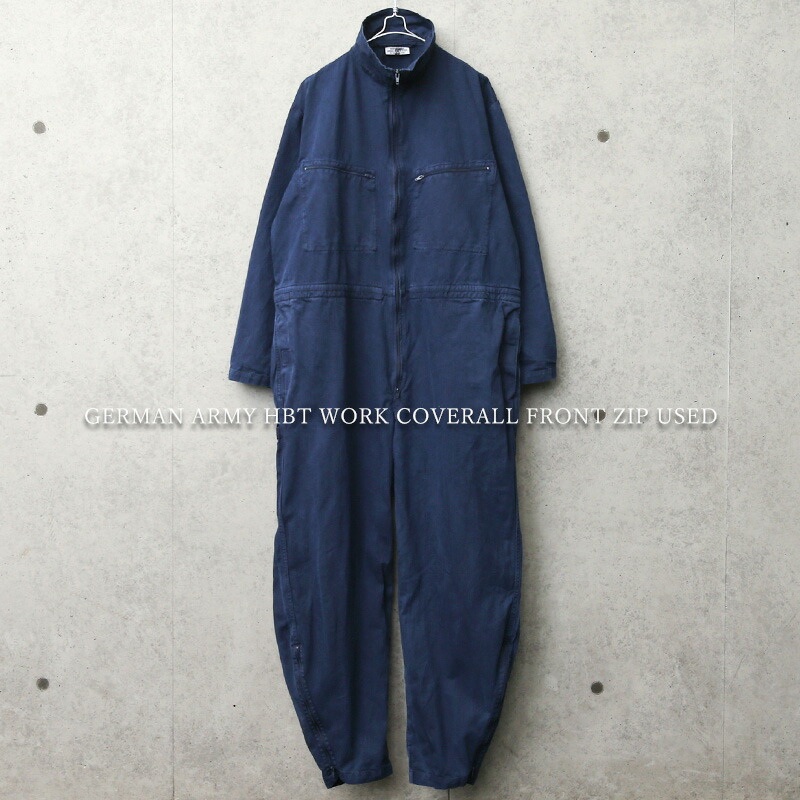 楽天市場】☆実物 USED ドイツ軍 BW ヘリンボーン ワーク カバーオール