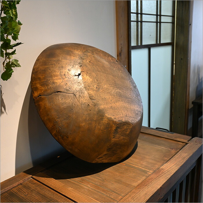 楽天市場】こね鉢 木製 アンティーク リメイク品 木のもの 和モダン