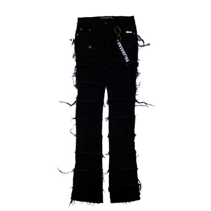 楽天市場】ヴァラバサス VALABASAS フレアデニムパンツ 28,30,32inch