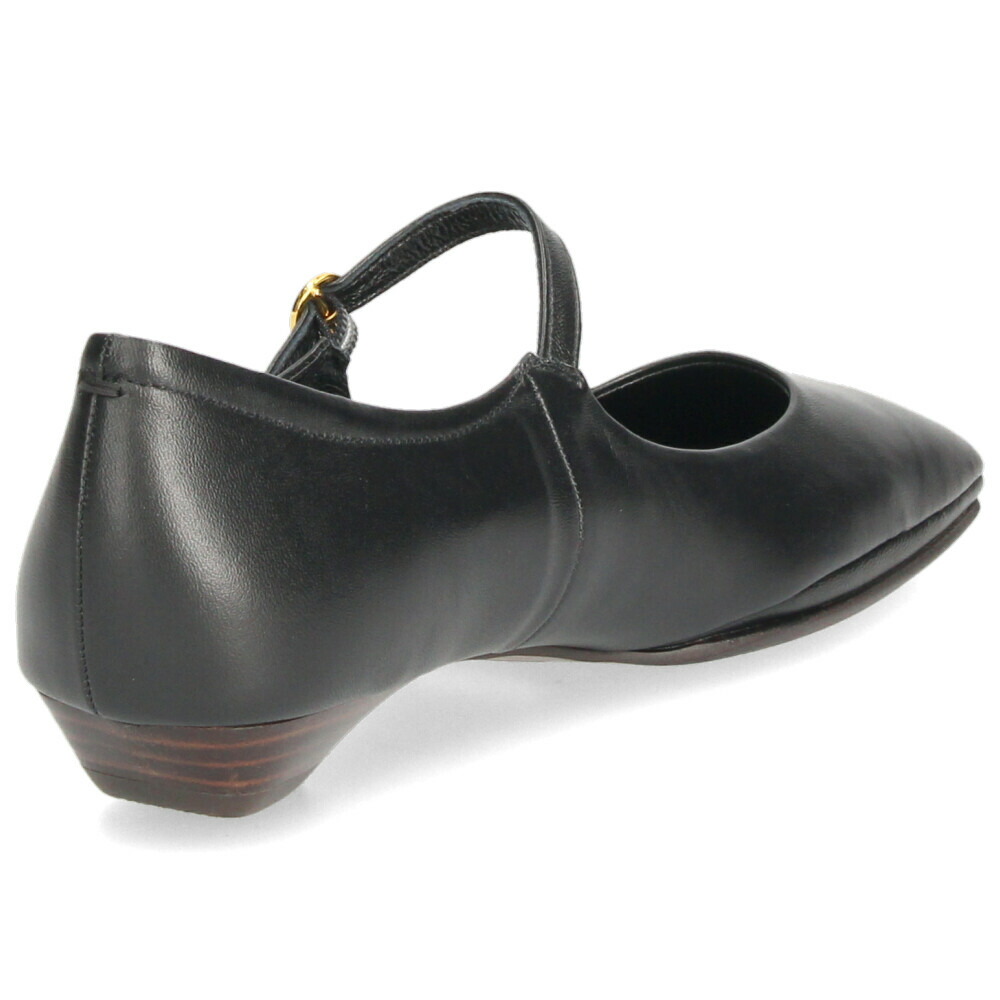 楽天市場】パンプス レディース ストラップパンプス 黒 本革 ブラック